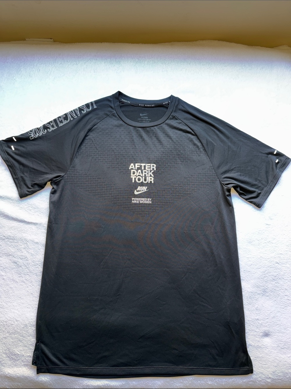 Nike Black 'After Dark Tour' Short Sleeve Tee